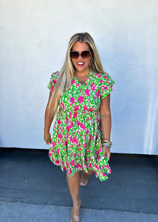 PREORDER: Luciana Floral Dress