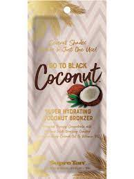 Go To Black Coconut Super Hydrating Coconut Bronzer Tanning Lotion by Supre Tan