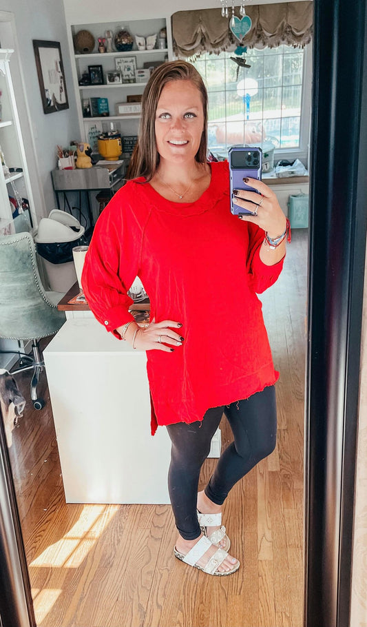 Fire Me up in RED Tunic