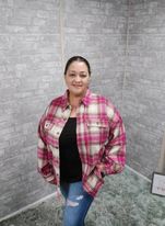 Country Roads Pink Flannel