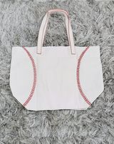 Silk Printed Baseball Tote bag
