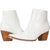 Coconuts Spade Booties - White Croc