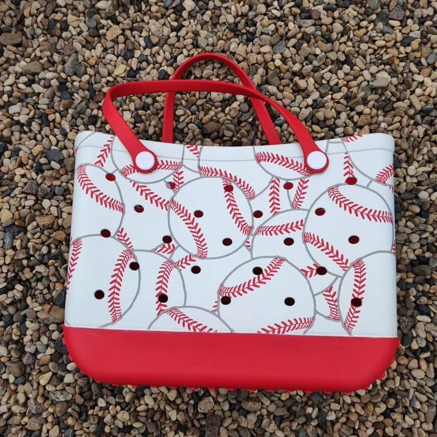 Baseball inspired Bogg Bag – Timeless Design Apparel
