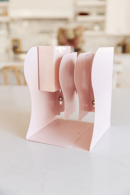 Boss Babe Expanding Desk Organizer in Pink